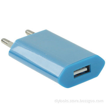 Universal EU Plug USB Charger for iPhone and iPad, OEM Orders are Welcome